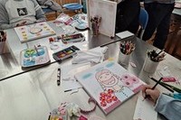 진안 조림초등학교 신나고 재미있는 미술심리교육